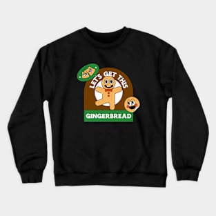 Gingerbread Man Christmas Crewneck Sweatshirt